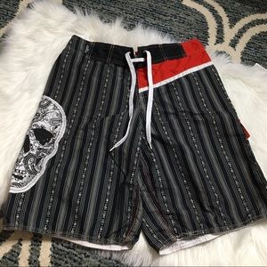 Inked Swim Trunks
